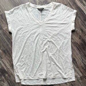 Cream Banana Republic V-Neck Women’s Top